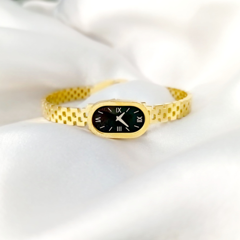 Roman Clock Printed Bracelet
