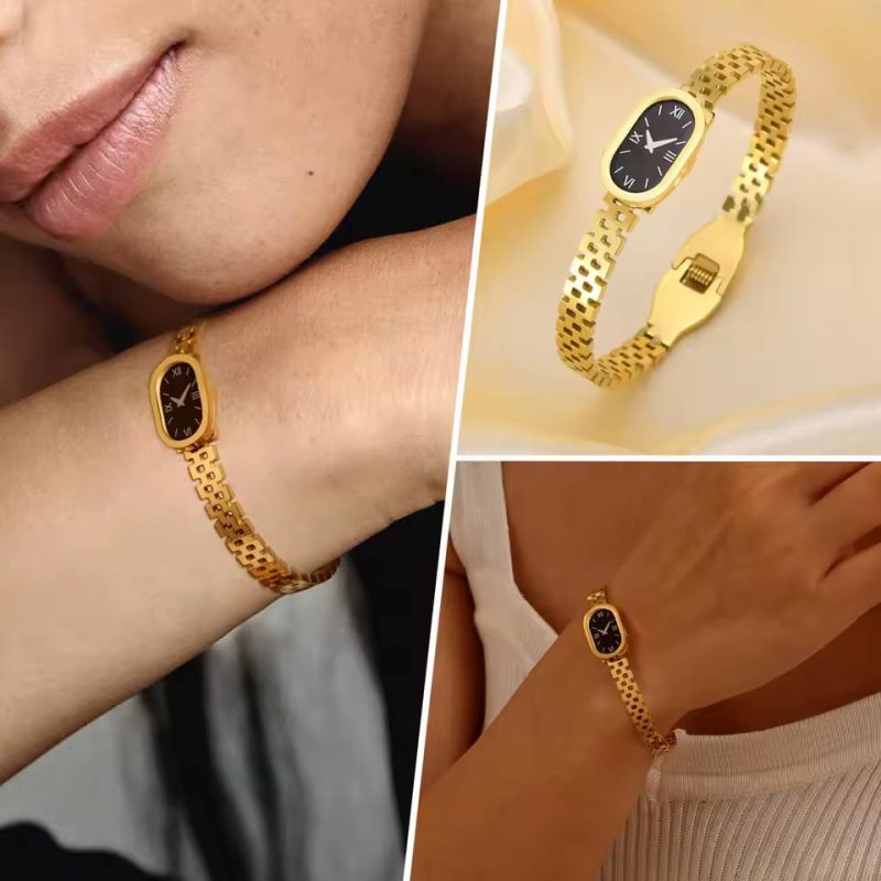 Roman Clock Printed Bracelet - Image 4