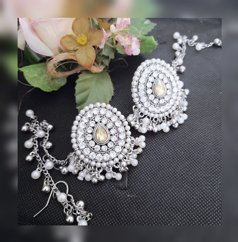 Gajra Earrings